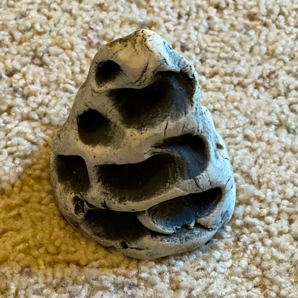 Vintage Shapes Of Clay End Of The Trail Stan Langtwait Mt St Helens Ash Indian - Picture 10 of 10